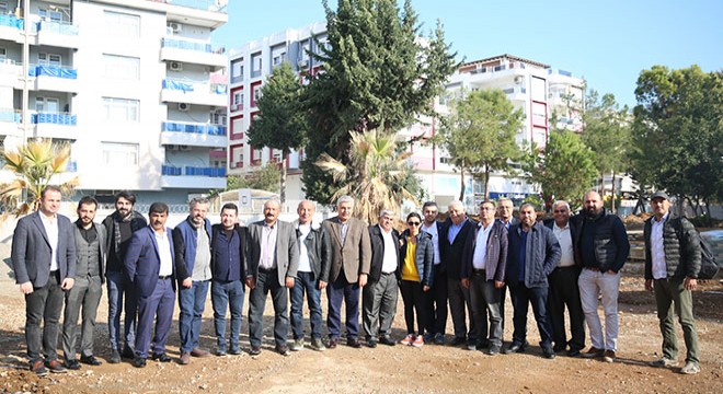 Serik'te park çalışmaları