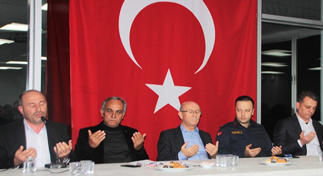 Serik'te şehitler için Kuran okutuldu