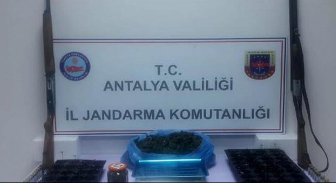 Serik'te uyuşturucu operasyonu