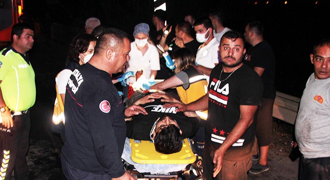 Serik'te zincirleme kaza: 1 yaralı