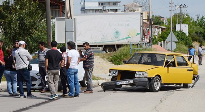 Serik'te zincirleme kaza