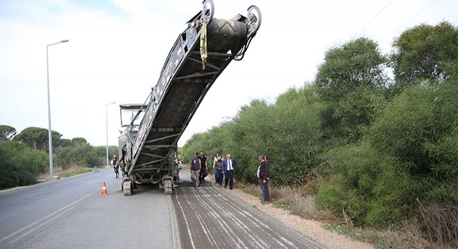 Serik Belediyesi nden turizm yoluna asfalt