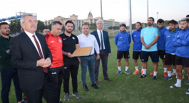 Serik Belediyesporlu futbolculara baklava dopingi