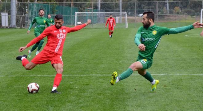 Serik hazırlık maçında yenildi