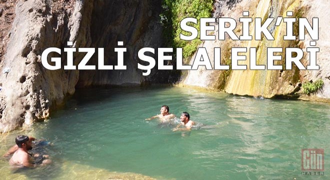 Serik in gizli şelaleleri