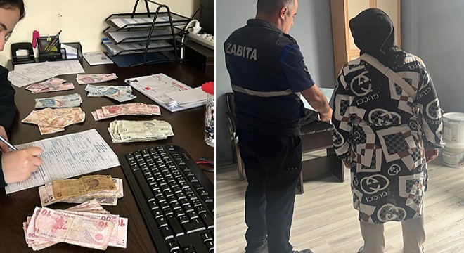 Serik te dilenci operasyonu