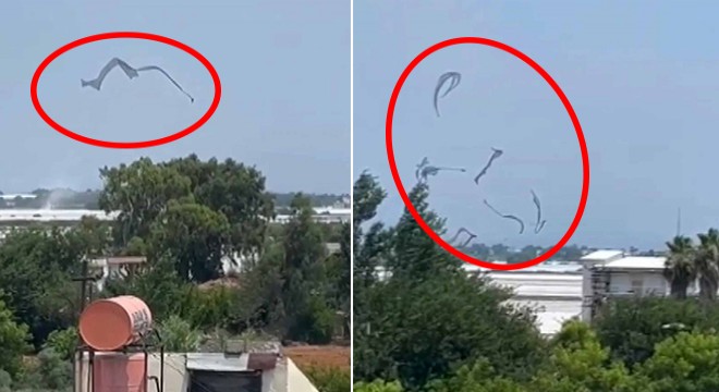 Serik te hortum seralara zarar verdi