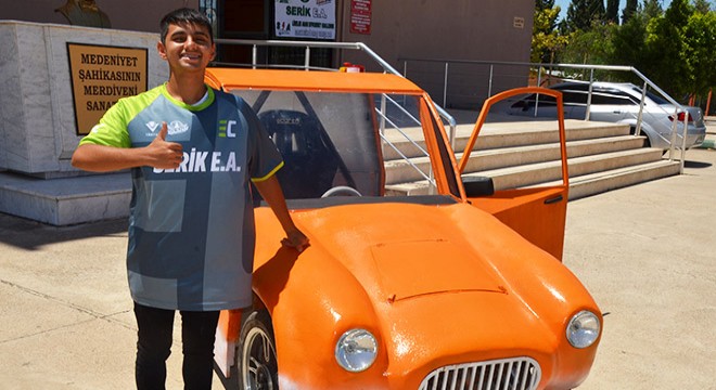 Serikli öğrencilerin elektrikli aracı TEKNOFEST'te yarışacak