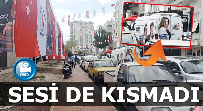 Sesini de kısmadı tur attı gitti