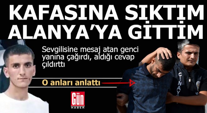 Sevgilisine mesaj atan arkadaşını öldürdü