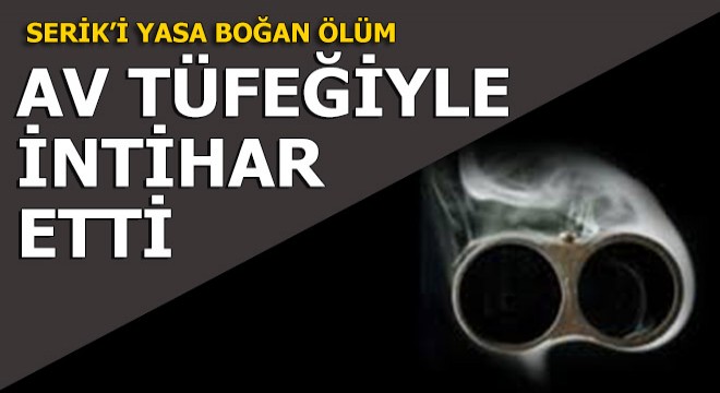 Serik'i yasa boğan ölüm
