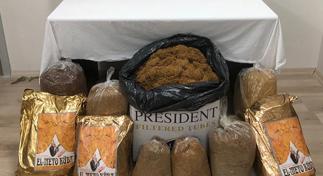 Side'de kaçak tütün ve uyuşturucu operasyonu