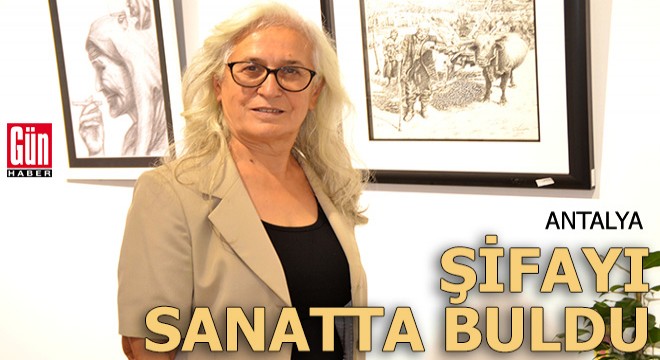 Şifayı sanatta buldu