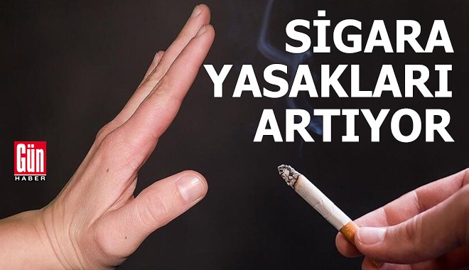 Sigara yasakları artıyor