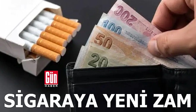 Sigaraya zam geldi