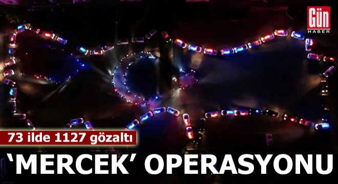 Silah kaçakçılarına yönelik 'Mercek' operasyonu: 1127 gözaltı