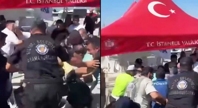 Silivri Limanı'nda gergin anlar
