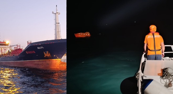 Silivri açıklarındaki gemi kazasına ilişkin soruşturma başlatıldı