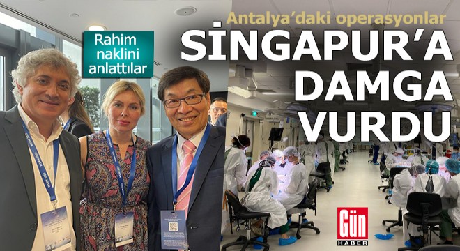 Singapur da Akdeniz Üniversitesi konuşuldu