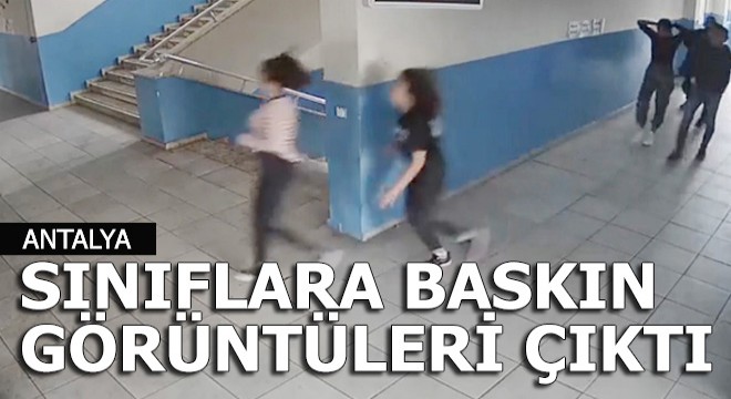 Sınıftaki dayağın görüntüleri ortaya çıktı