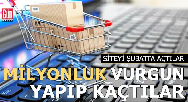 Siteyi Şubatta açtılar, milyonluk vurgun yapıp kaçtılar