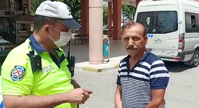 Sivil polise yakalanan korsan taksici  Yaktın beni  diye ağladı