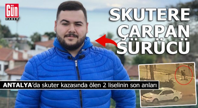 Skutere çarpan sürücünün yaptığı hata rapora yansıdı