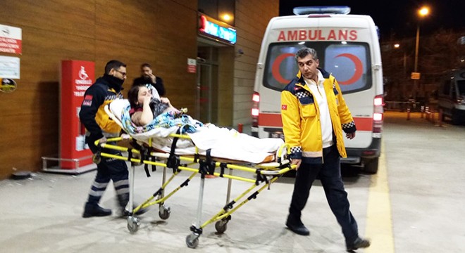 Sobadan zehirlenen hamile kadın, hastaneye kaldırıldı