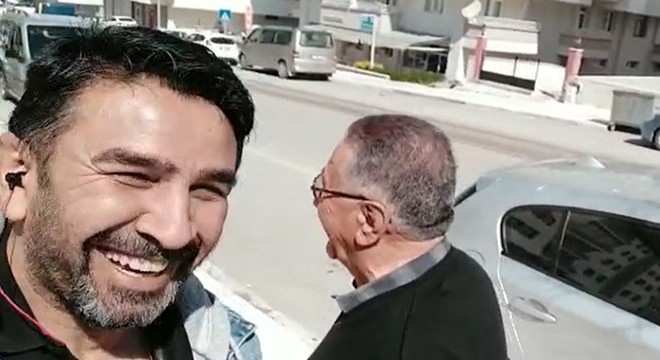 Babasını 'Seni ihbar ederim' diyerek eve gönderdi