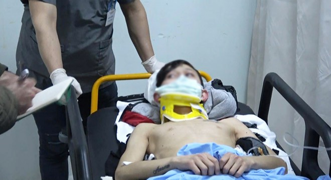 Sokakta saldırıya uğrayan Ersin'in başına bıçak saplandı