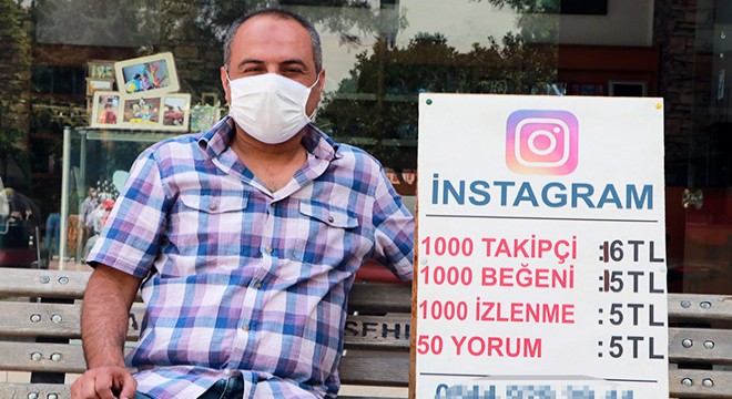Sokakta tezgah açtı, günde 50 bin takipçi satıyor