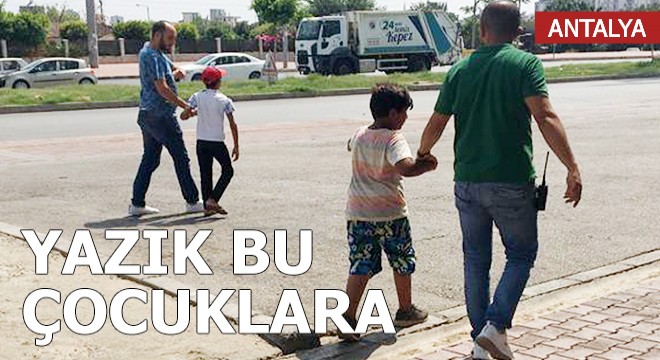 Sokakta çalıştırılan çocuk denetimi