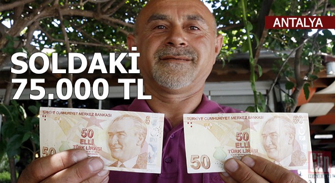 Soldaki 50 TL, 75 bin TL ediyor