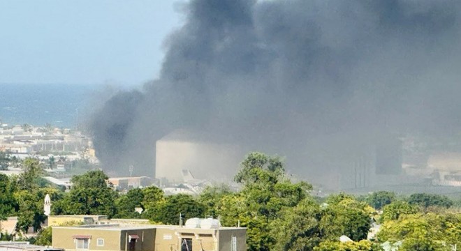Somali de askeri helikopter düştü