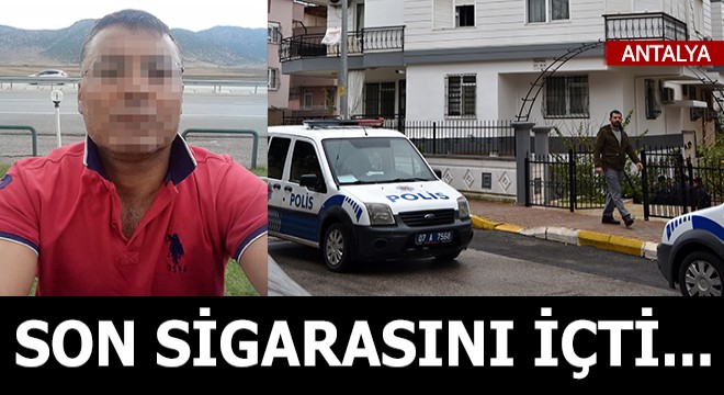 Son sigarasını içti...