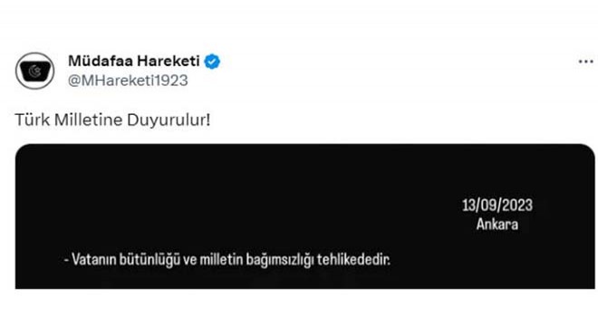 Sosyal medyadaki imzasız açıklamaya soruşturma