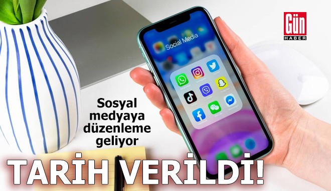 Sosyal medya düzenlemesi için tarih verildi