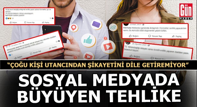 Sosyal medyada büyüyen tehlike