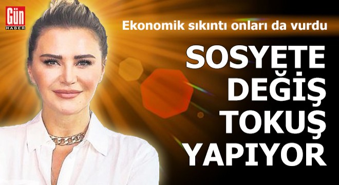 Sosyete değiş tokuş yapıyor