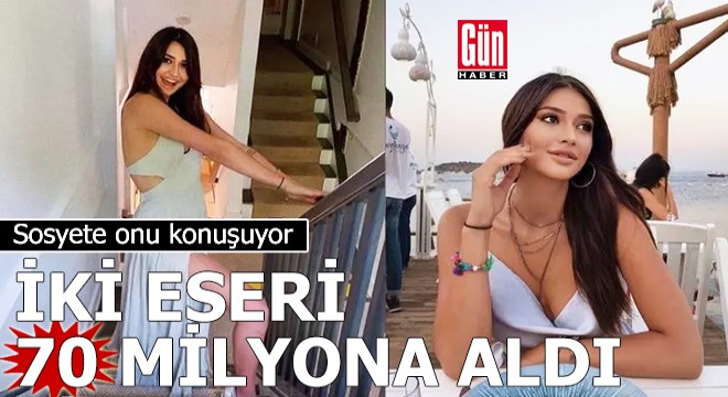 Sosyete onu konuşuyor! İki eseri 70 milyona aldı