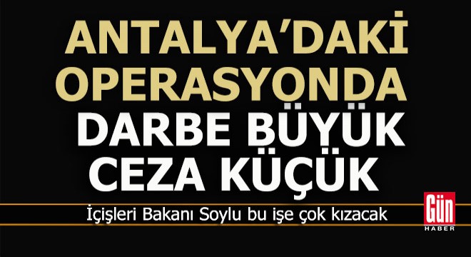 Soylu'yu kızdıracak ceza
