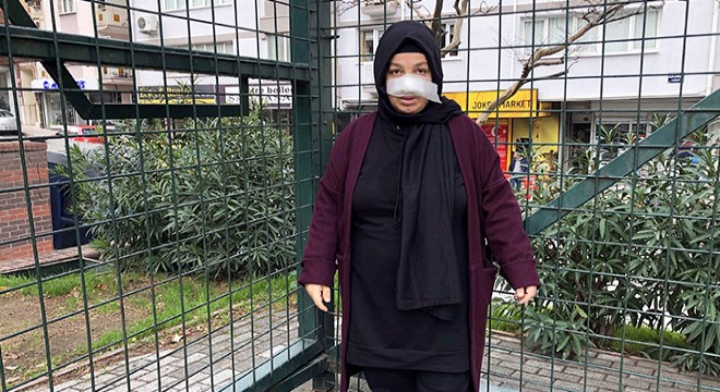 Spor yaparken pitbull saldırısında burnundan yaralandı