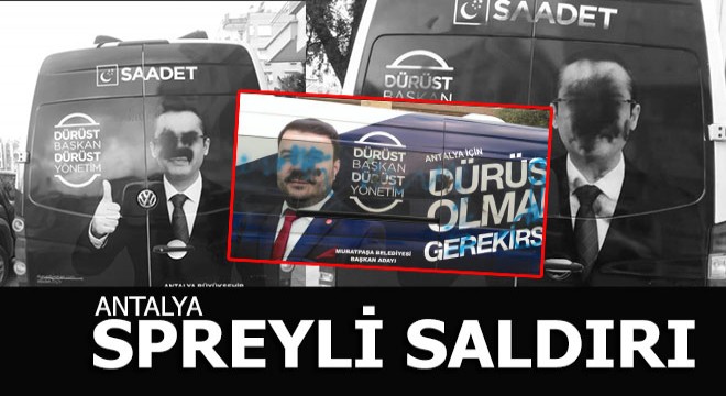 Spreyli çirkin saldırı