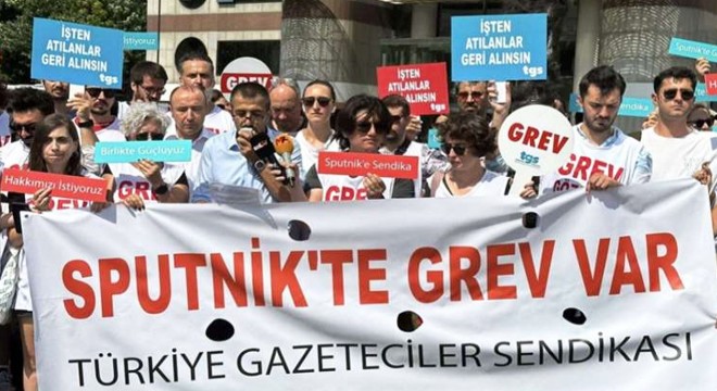 Sputnik Türkiye’de grev başladı