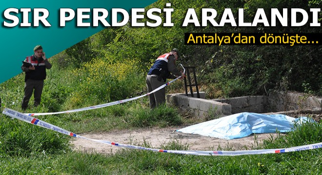 Su kuyusunda bulunan yanmış erkek cesediyle ilgili sır perdesi aralandı