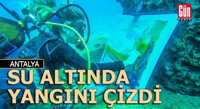 Su altında yangını çizmek