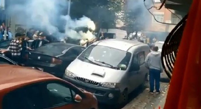 Sultangazi'de polisi alarma geçiren düğün