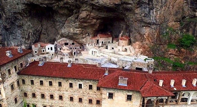 Sümela Manastırı'nda restorasyon yeniden başladı