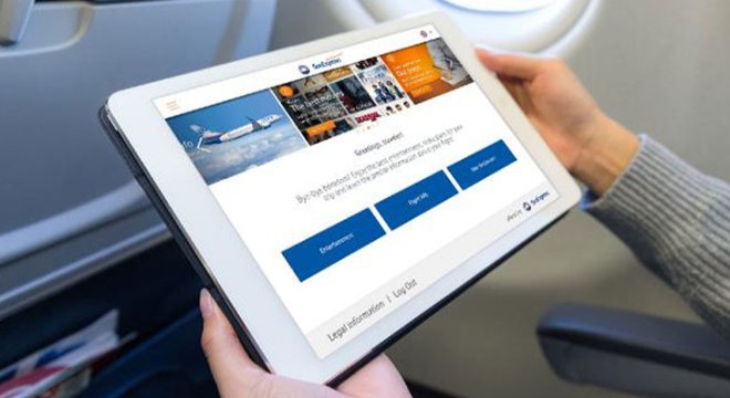 SunExpress'te kabin içi eğlence sistemi