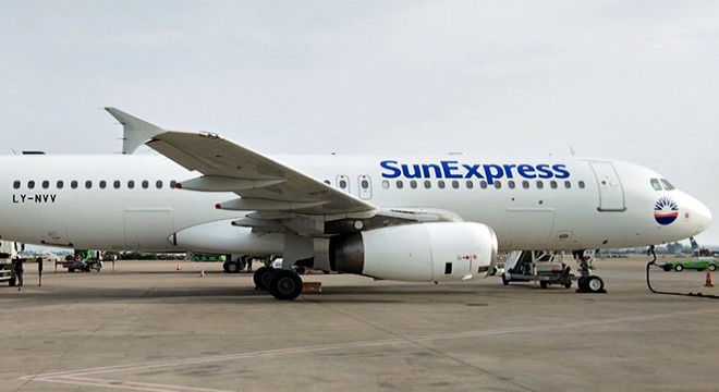 SunExpress in ilk A320 uçağı uçuşunu yaptı